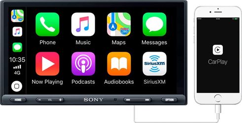 Brand new Sony 7” apple CarPlay & android auto, car stereo WITH INSTALLATION