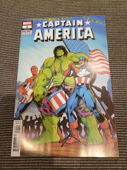 Captain America #1 Luciano Vecchio 250th Homage (July 2025)!!!