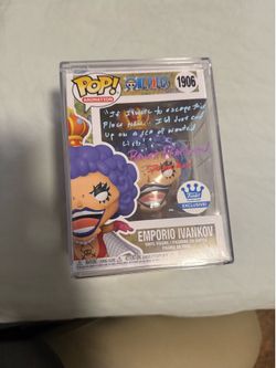 Signed Emporio Ivankov Funko Pop #1906 JSA Certified Funko exclusive