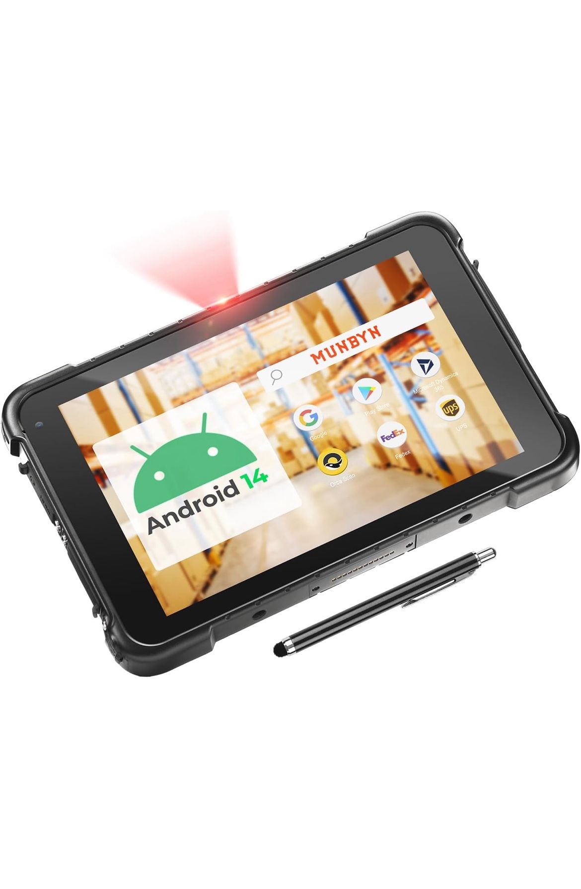 MUNBYN Rugged Tablet Scanner IRT01P