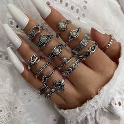 15 Piece Ring Set
