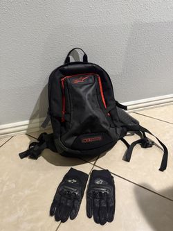Alpinestars backpack glove