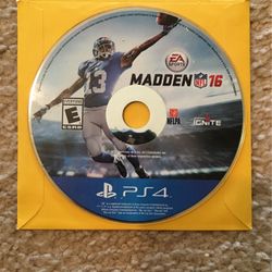 Madden 16 Ps4 OBO
