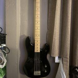 Black Bass guitar 