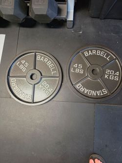 Rogue Olympic plates 45s 35s 10s