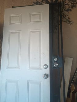Both Doors Black And White