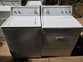 Washer and dryer