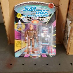 Star Trek The Next Generation Action Figures With Space Caps By Playmates