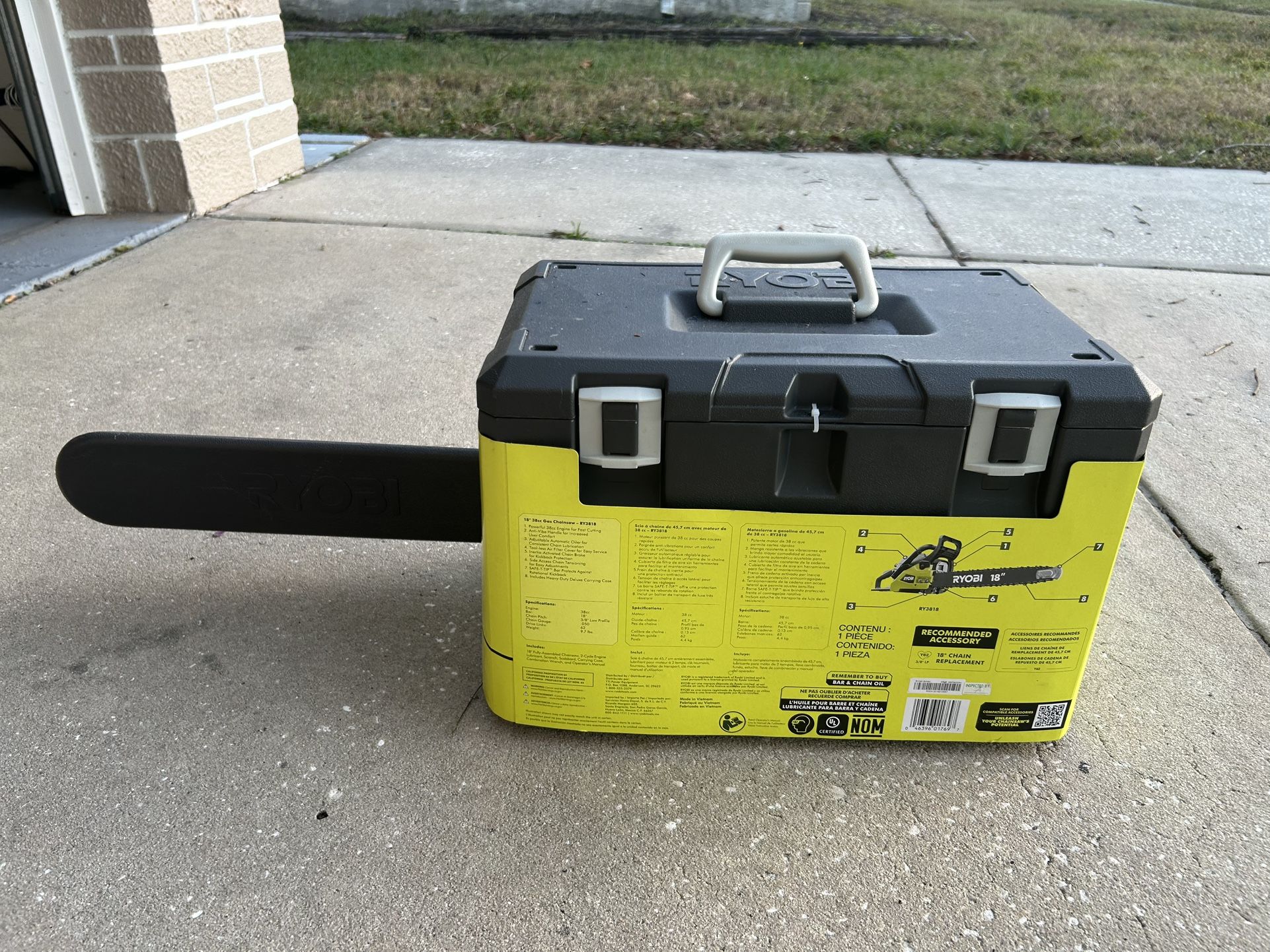 18” RYOBI Gas Saw for Sale