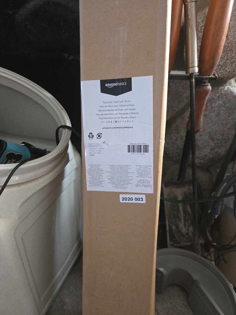 Tri Pod Mic Stand With Boom