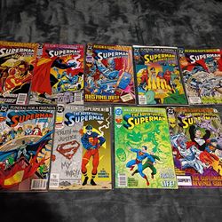 Comic books Superboy books in great condition