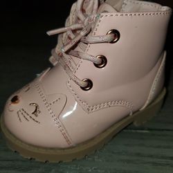 Baby Pink Kitty Boot