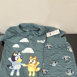 Bluey toddler outfit