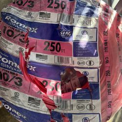 New Romex Wire 10/3