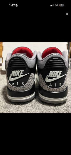 Jordan 3 black cement