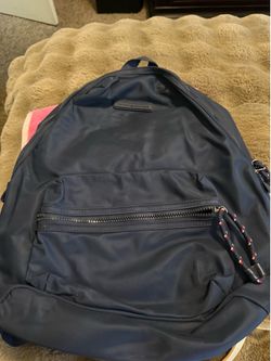 Blue Tommy Hilfiger mini backpack