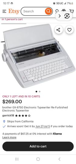 Brother typewriter
