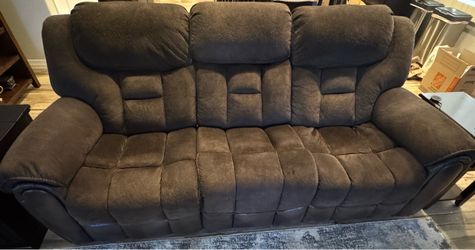 Sofa ~ Brown in color
