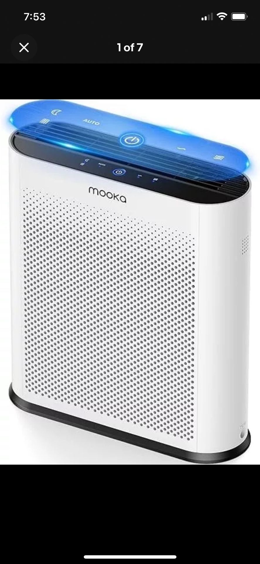 Air Purifiers for Home Large Room 1650ft² with PM2.5 Air Quality Sensor, H13 ...