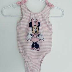 Disney Minnie Girls Swimsuit 5 Toddler 