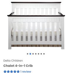 Delta Chalet 4 In 1 Convertible Crib