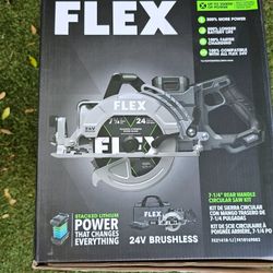 Flex 24v Power Circular Saw Kit 7 1/4 In