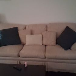 Cream Colored Couch