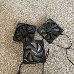AMD CPU Cooler & BLK Fans 