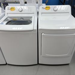 LG Top Load Washer and Gas Dryer Set🔥