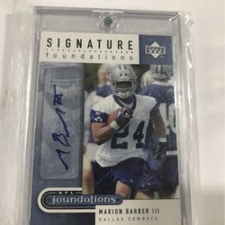 Cowboys Autograph Card  #24
