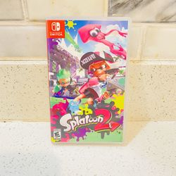 Splatoon 2 Nintendo Switch 2017 Game And Case Excellent Tested Works