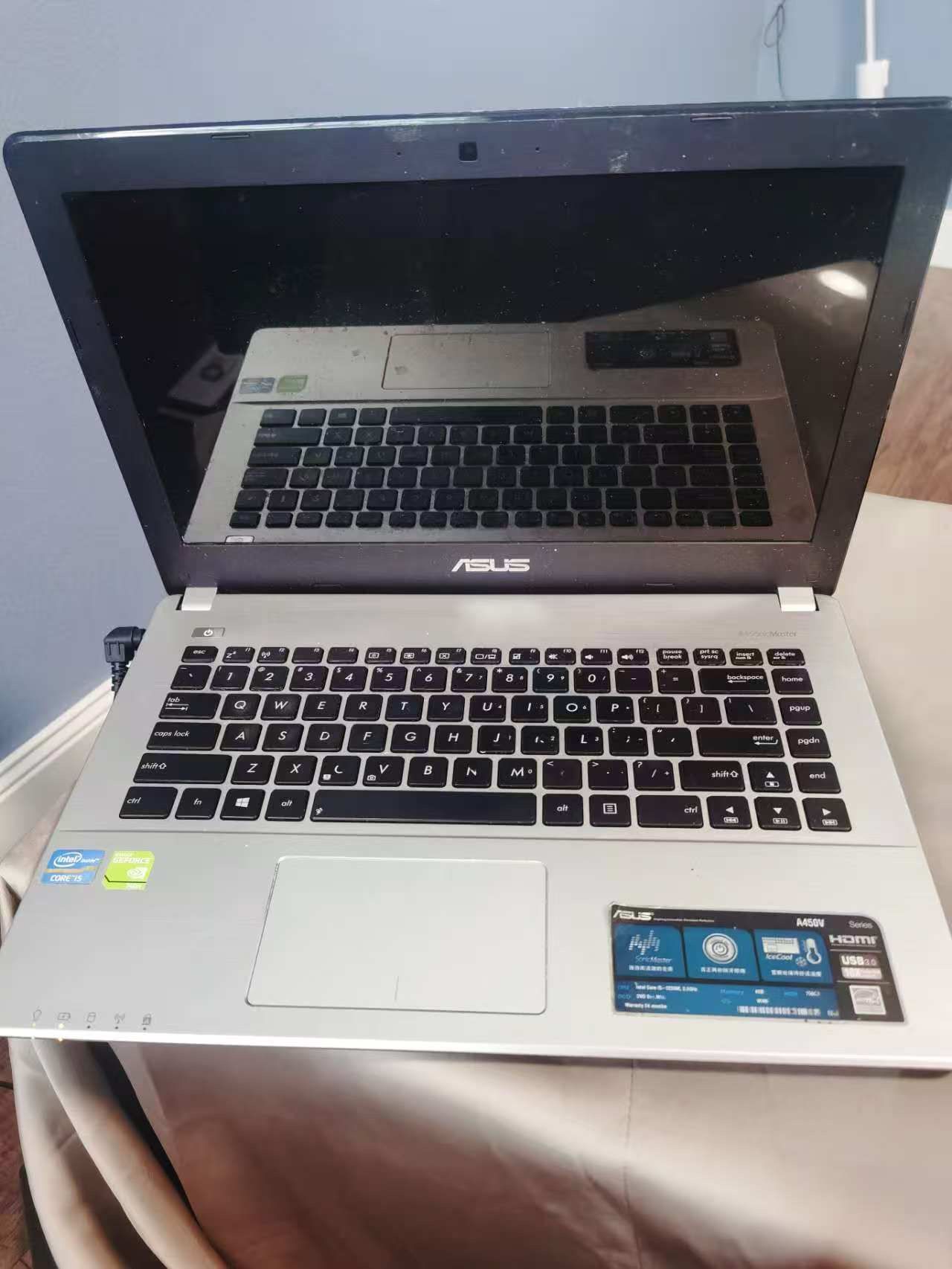 💻 ASUS A450V Laptop - For Parts/Repair Project! 🔧
