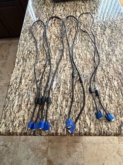 FOUR Computer Cords, sold as a set