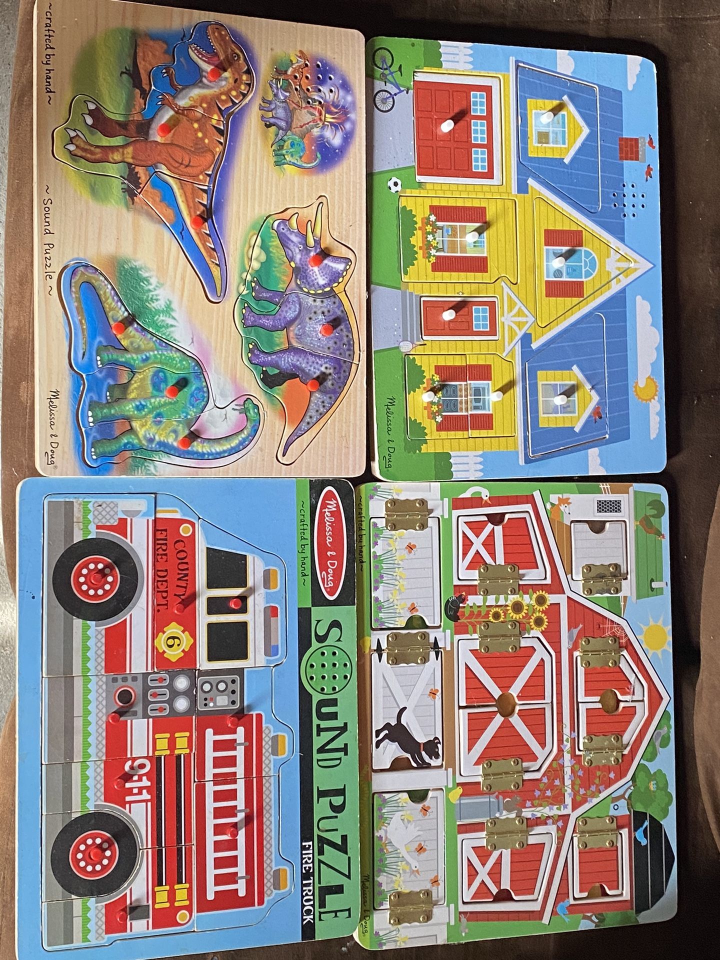 Kids Puzzles And Bag Of Blocks