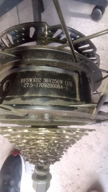 27.5" Rim With A 36v Bafang Hub Motor