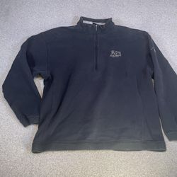 Nike Golf Mens 2XL Black Quarter Zip MGM Grand Las Vegas Fleece Sweater