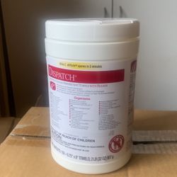 Towers With Bleach, Tuallitas Desinfectantes Con Cloro 