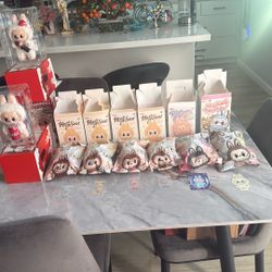 Labubu Pop Mart Vinyl Face Plush Toys (some Limited Ed Coca-Cola) Sealed In Plastic 