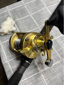 Shimano Calcutta 700B on 10ft custom bottom rod only used one time