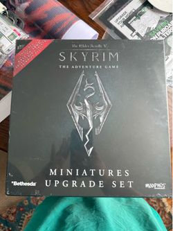 Skyrim The Adventure Game Miniature Upgrade Set  UNOPENED