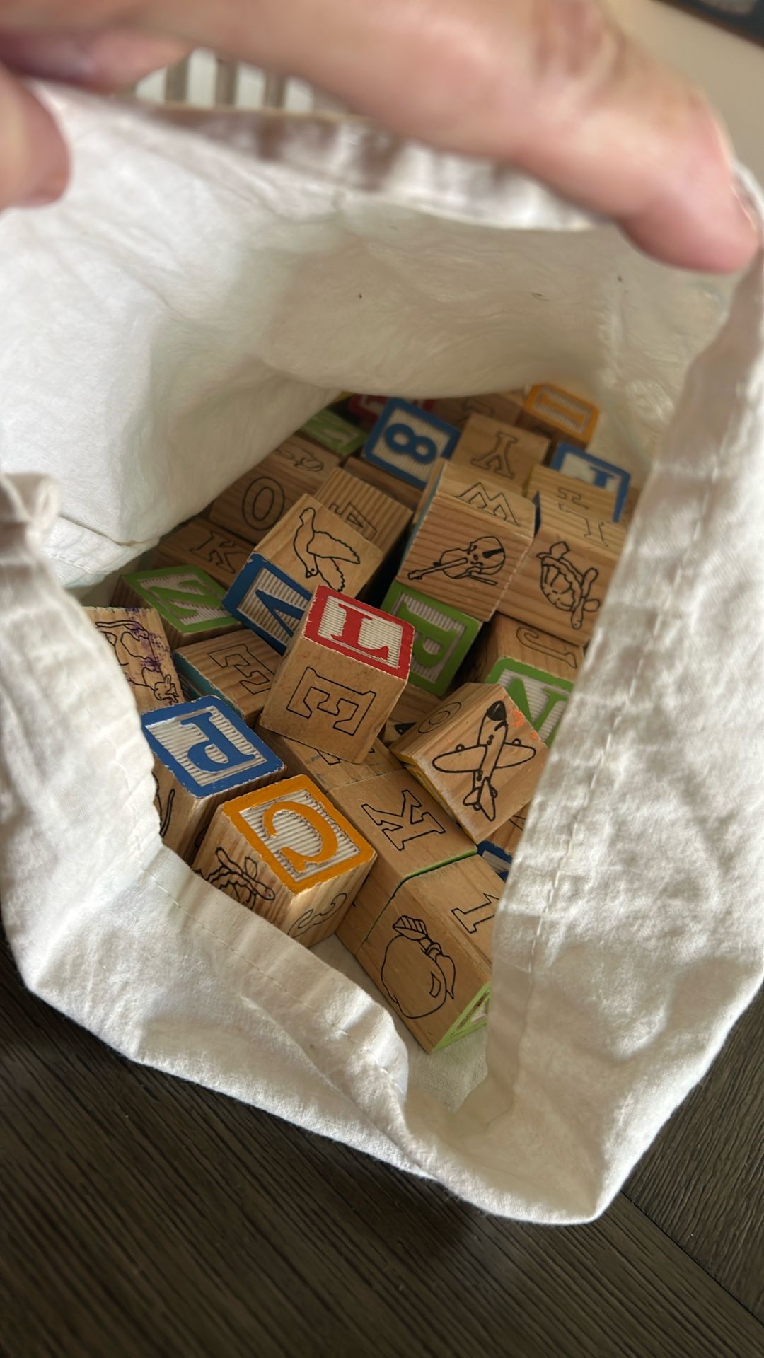 Bag Of Letter Blocks