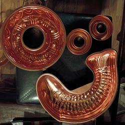 Vintage Bundt Cake/Jello Molds