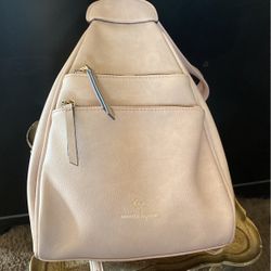 Pink Nanette Lepore Terence Convertible Sling Backpack