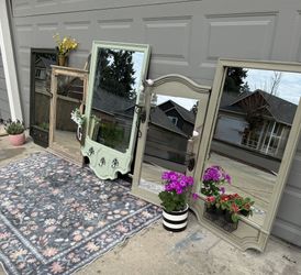 Entry Way Mirror Rack 