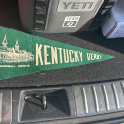 1935 Kentucky Derby pennant