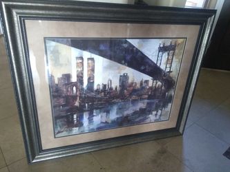 Manhattan Skyline Art