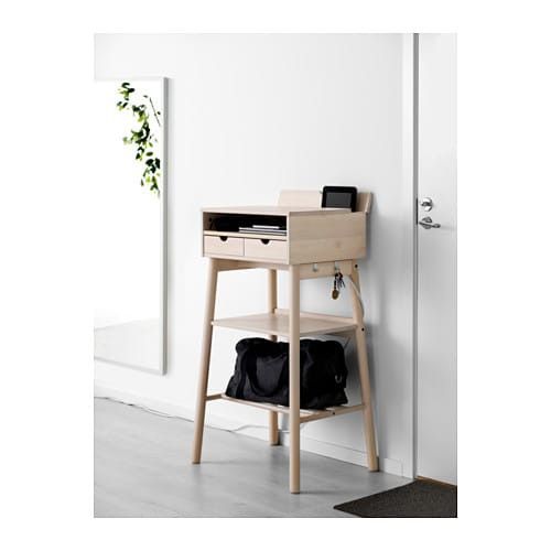 Ikea Knotten standing desk laptop station printer table