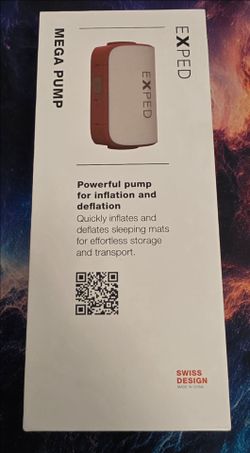 Electric Air Pump Inflator Deflator Camping New!