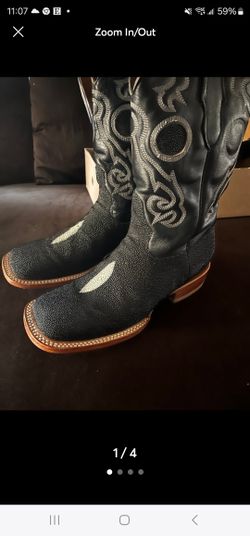 Real Stingray Boots Size 9