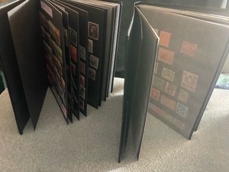 Worldwide stamp collection in 2 brand new stock albums and gold replicas first day cover collection